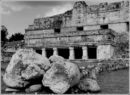 Ruins in Uxmal Ruins in Uxmal