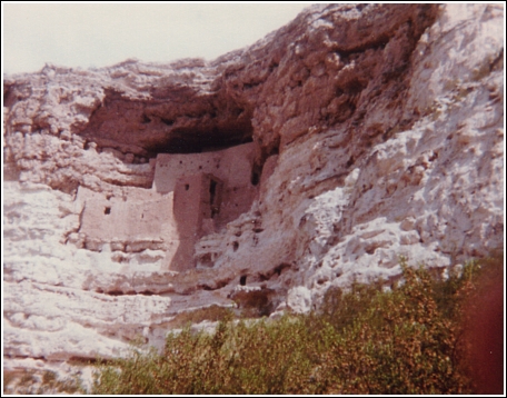 Montezuma Castle circa 1982 Montezuma Castle circa 1982